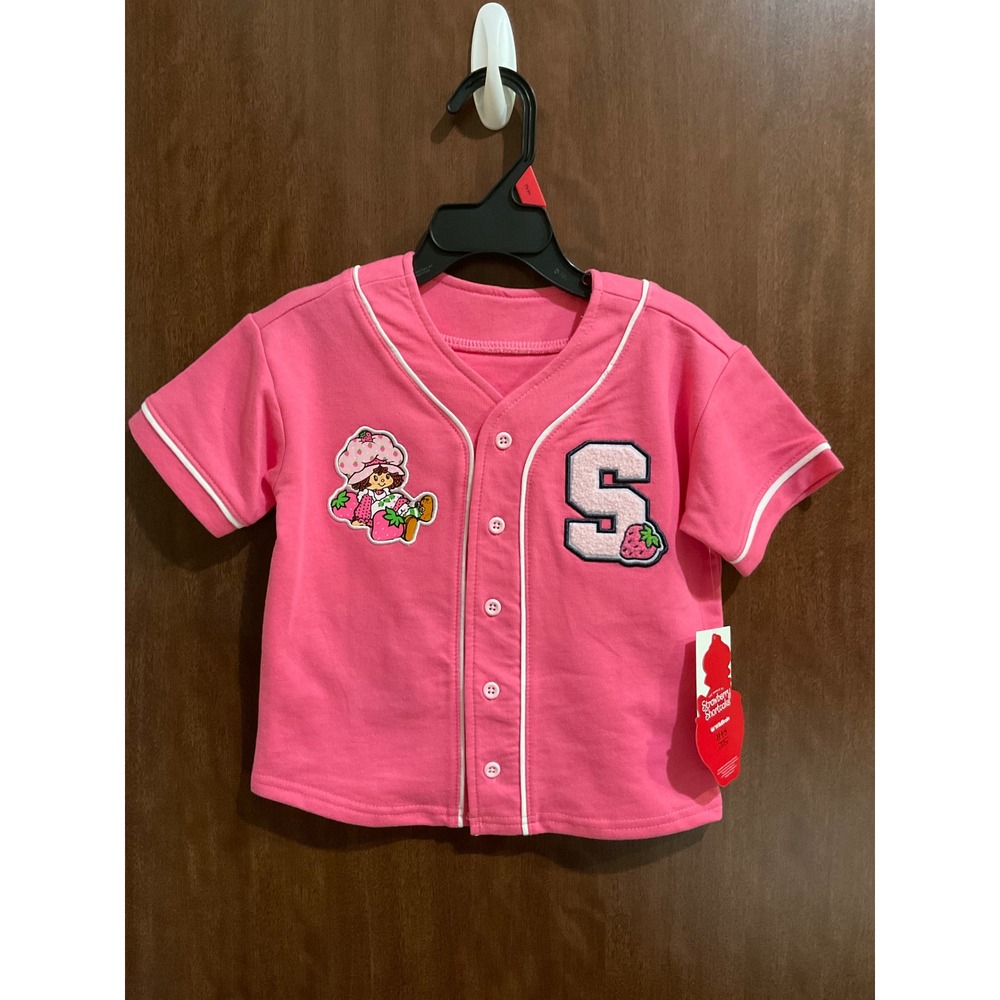 Strawberry Shortcake Toddler Baseball Jersey Size 2T